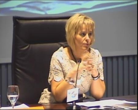 Mar&iacute;a Isabel Novo Castro, letrada da Xunta de Galicia - Congreso sobre Unha Visión Xuridica do Camiño de Santiago